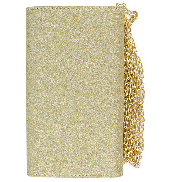 Glitter Detachable Purse Gold Iphone XS MAX
