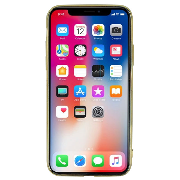 Bling Tpu Skin Silver Case Iphone XS Max