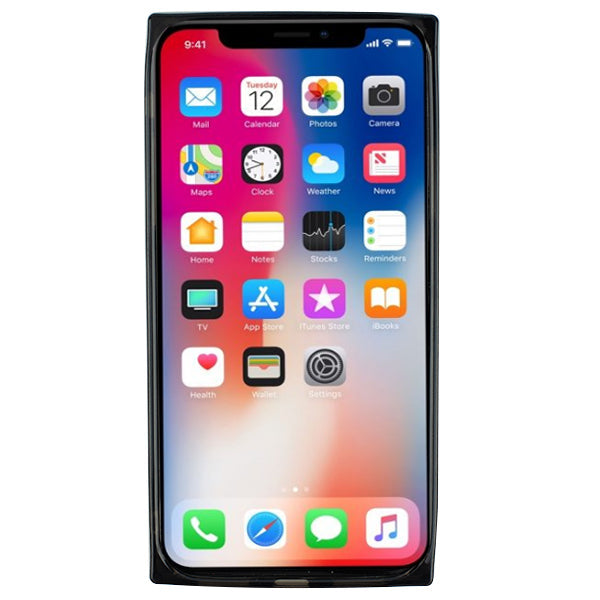 Square Box Black Skin Iphone 10