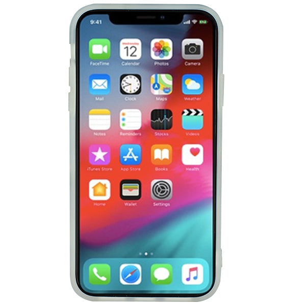 Flowers Pink Green Ring Skin Iphone XR