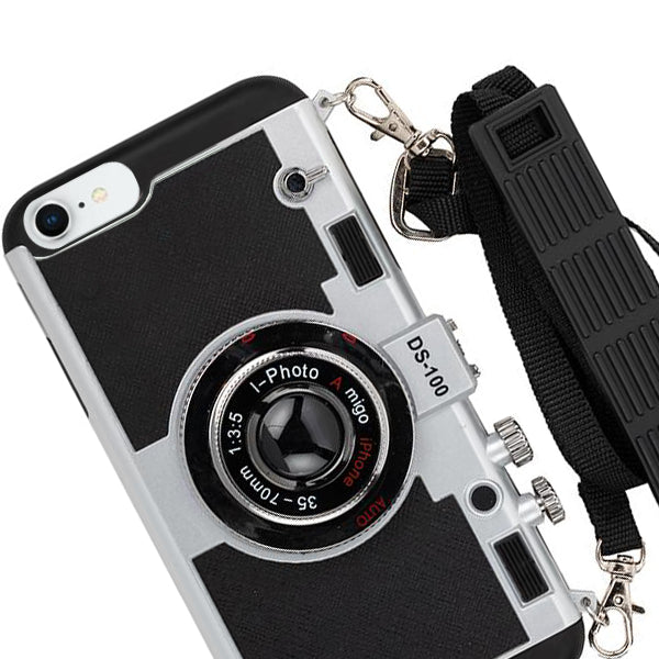 Camera Case Silver Iphone 6/7/8 SE 2020