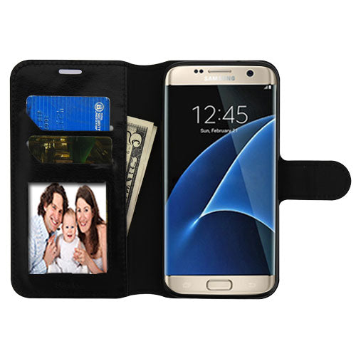 Wallet Black Samsung S7 Edge - Bling Cases.com