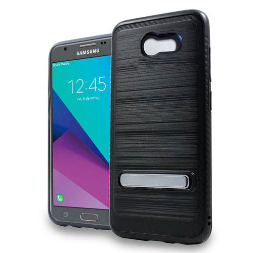 Kickstand Case Black J3 2017 - Bling Cases.com