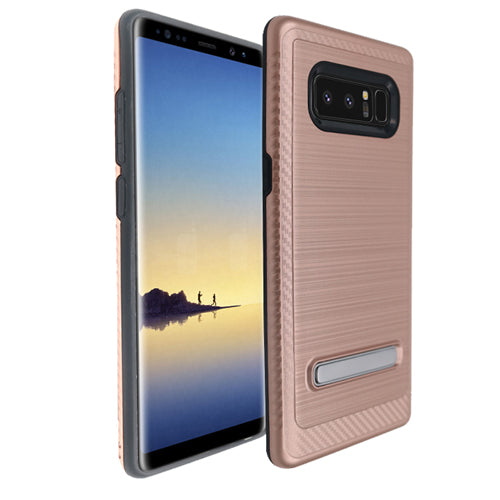 Kickstand Rose Gold Case Samsung Note 8 - Bling Cases.com