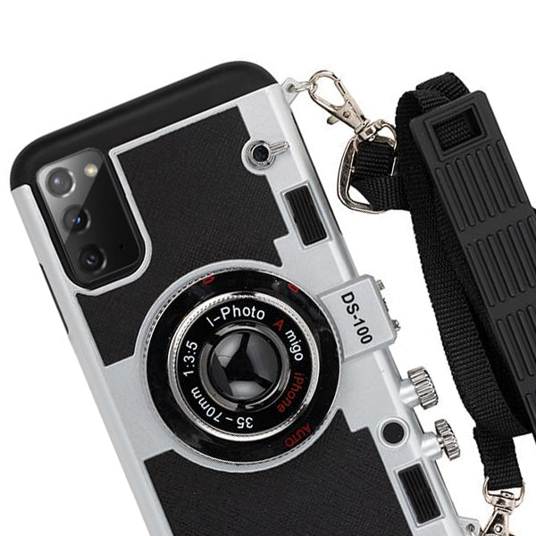 Camera Silver Case Samsung Note 20