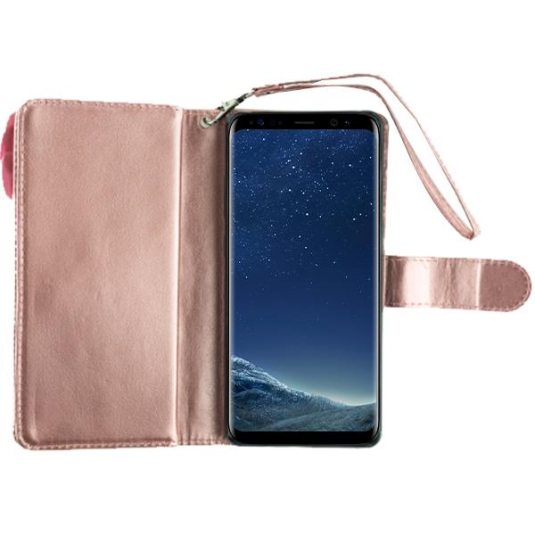 Detachable Wallet Rose Gold S8 Plus