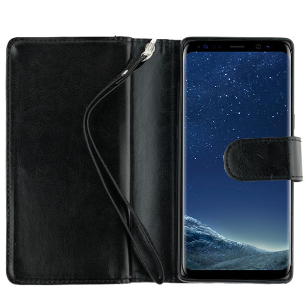 Detachable Wallet Black S8 Plus