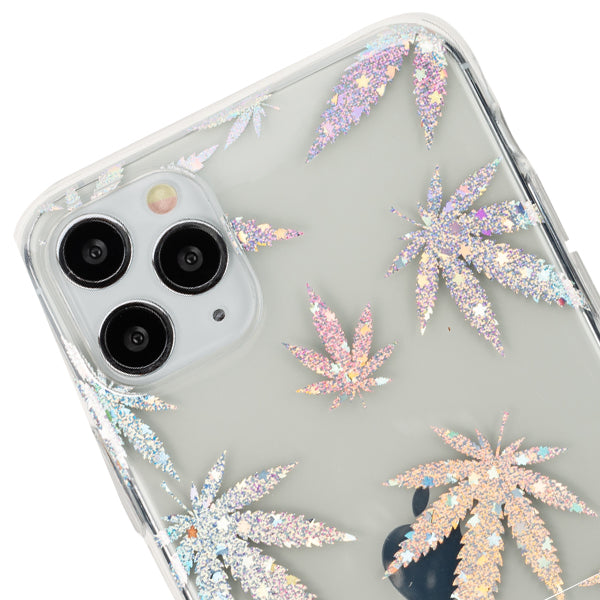 Weed Leaf Silver Case IPhone 12/12 Pro