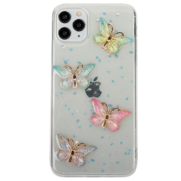 Butterflies 3D Pastel Case IPhone 12 Pro Max