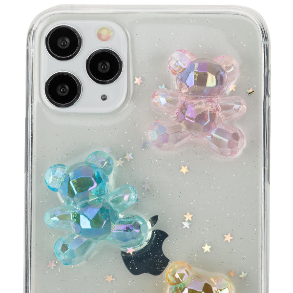 Crystal Teddy Bear 3D Case IPhone 12/12 Pro