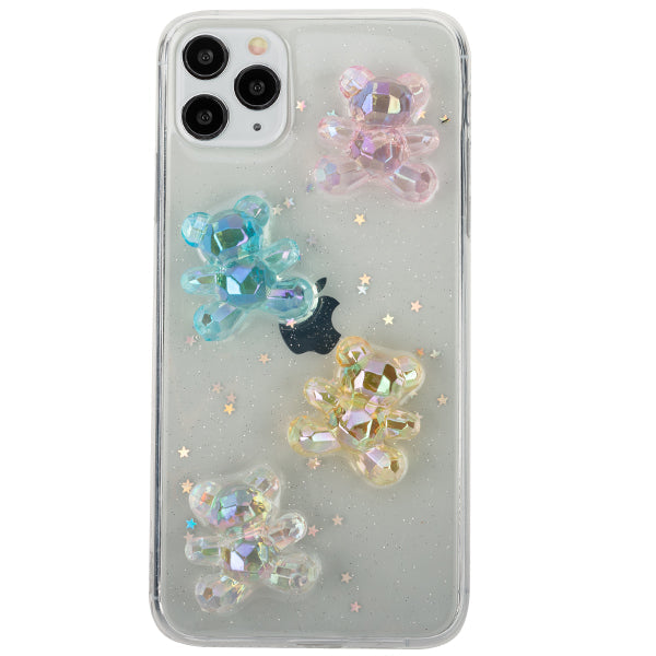 Crystal Teddy Bear 3D Case IPhone 13 Pro