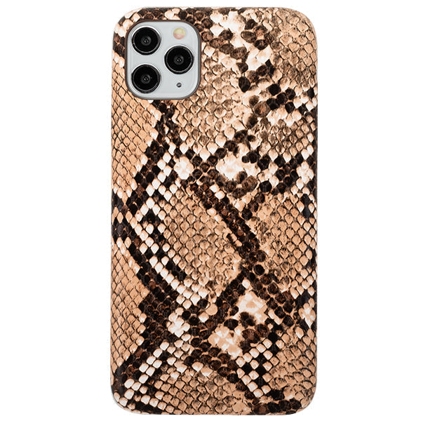 Snake Style Brown Case IPhone 13 Pro