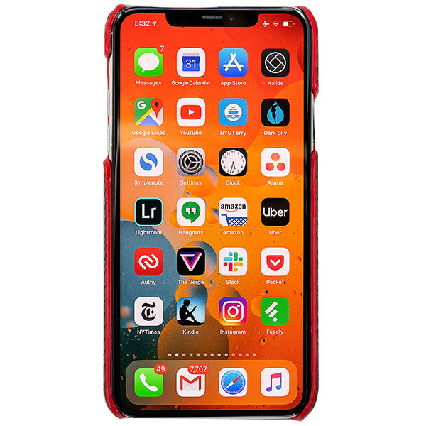 Python Style Red Case IPhone 12/12 Pro