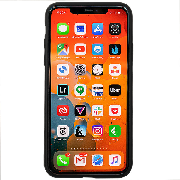 Leather Style Black Gold Case IPhone 13 Mini