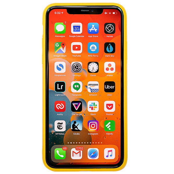 Leather Style Yellow Gold Case IPhone 13 Mini
