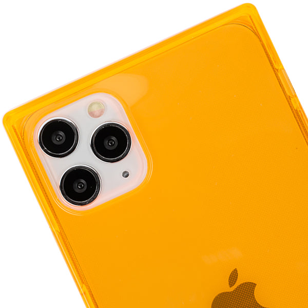 Square Box Orange Skin Iphone 11 Pro Max