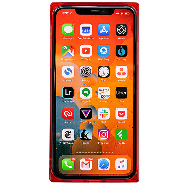 Square Box Red Skin Iphone 11 Pro Max