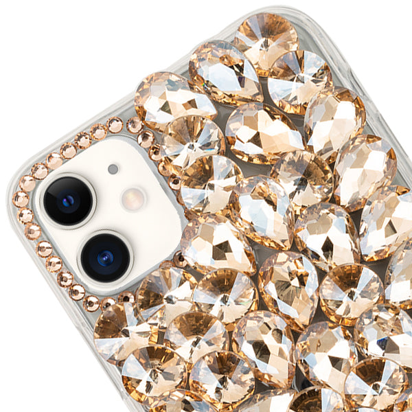 Handmade Bling Gold Case Iphone 11