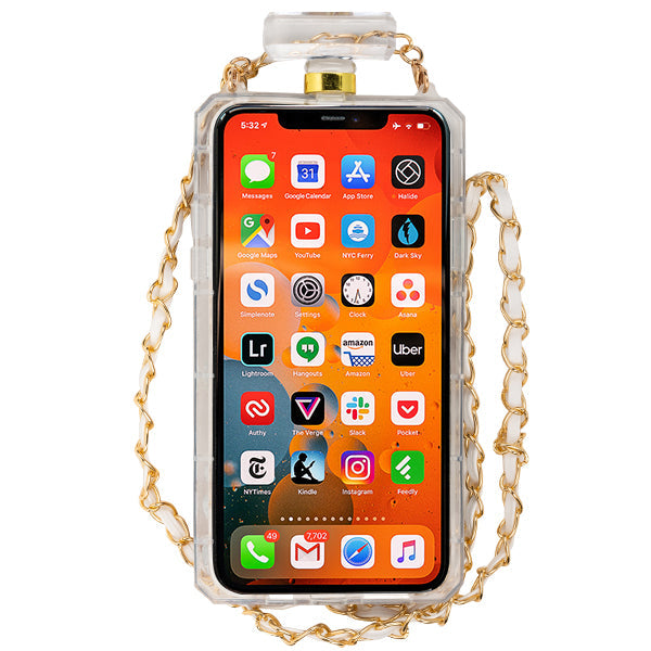 Handmade Bling Pink Bottle Case IPhone 12 Pro Max