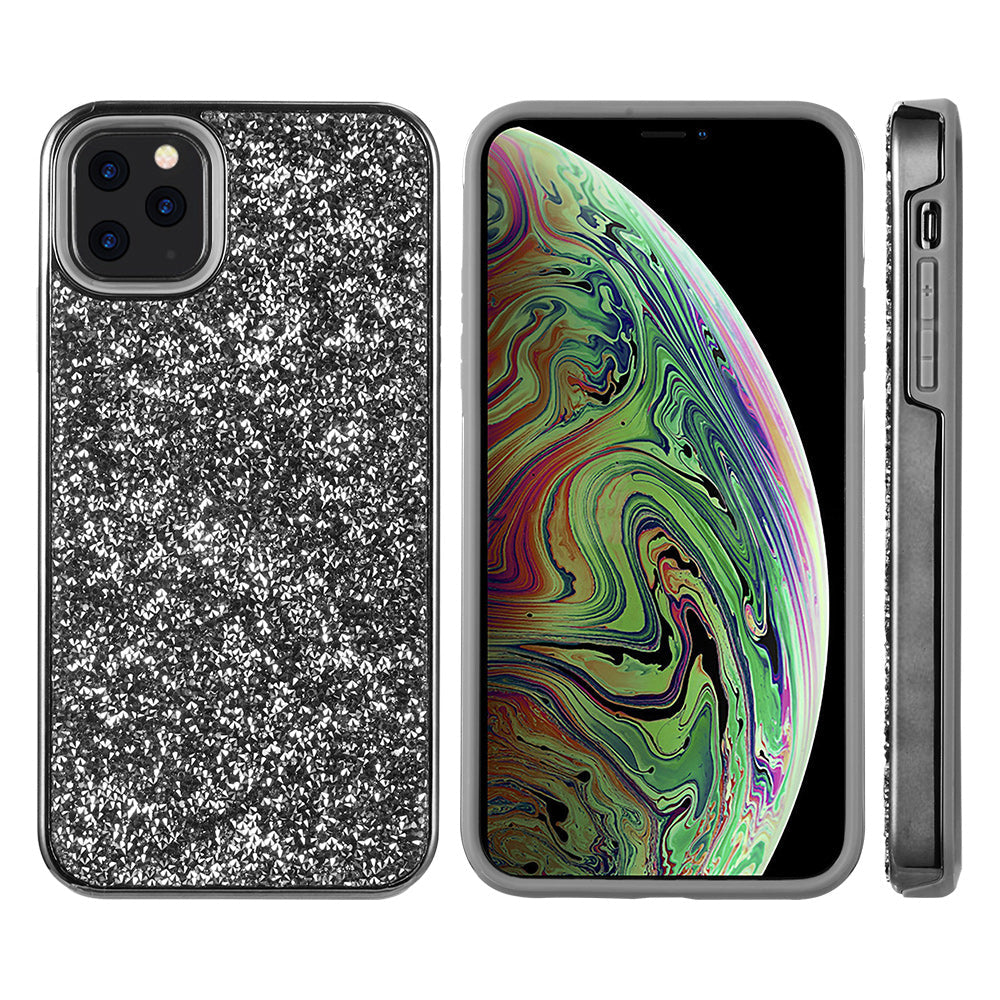 Hybrid Bling Grey IPhone 11 Pro - Bling Cases.com