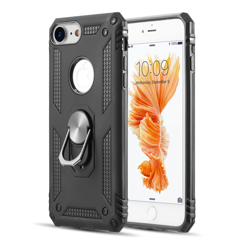 Hybrid Ring Black Case Iphone 6/7/8 - Bling Cases.com