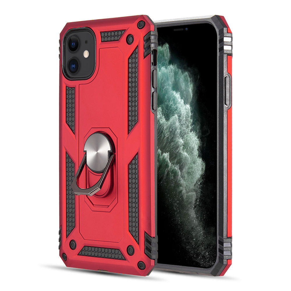 Hybrid Ring Red Case Iphone 11 - Bling Cases.com