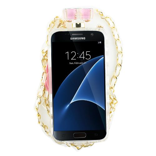 Handmade Bling Flowers Bottle Samsung S7 - Bling Cases.com