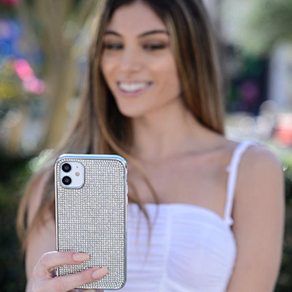 Bling Tpu Skin Silver Case Iphone 11 Pro Max