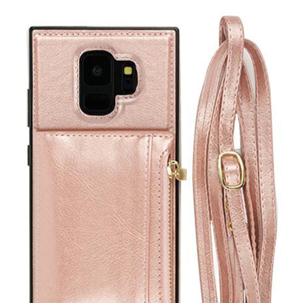 Crossbody Pouch Rose Gold Case S9