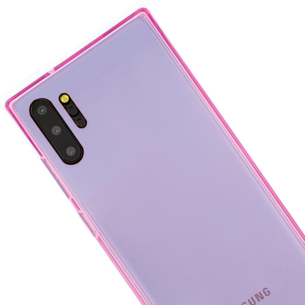 Square Box Pink Skin Samsung Note 10 Plus