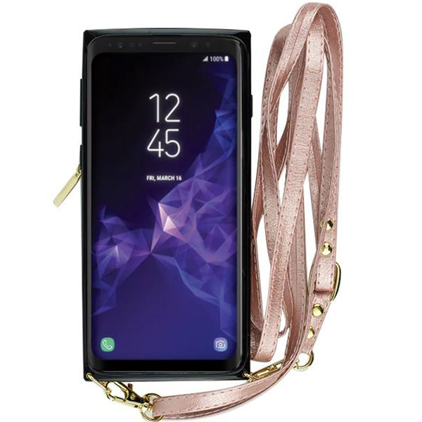 Crossbody Pouch Rose Gold Case S9