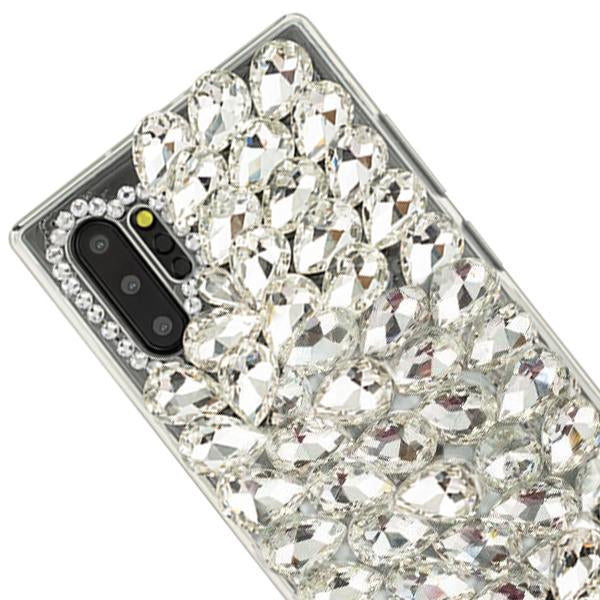 Handmade Silver Bling Case Samsung Note 10