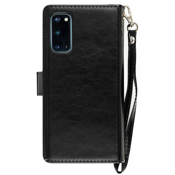 Detachable Black Wallet Samsung S20