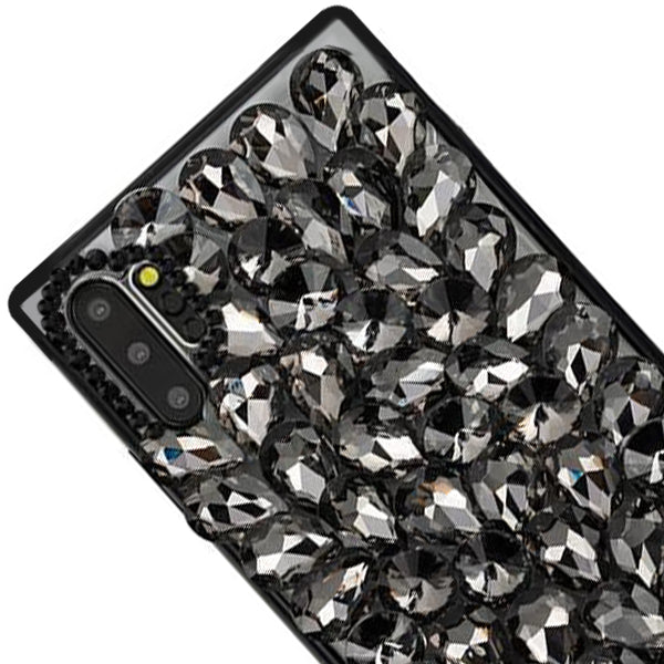 Handmade Bling Black Case Samsung Note 10 Plus