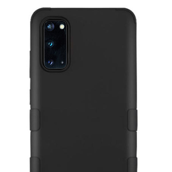 Black Military Grade Hybrid Case Samsung S20