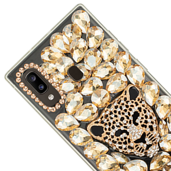 Handmade Bling Gold Case Samsung A20