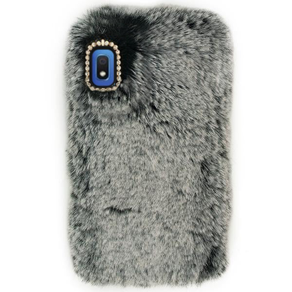 Fur Black Case Grey A10E