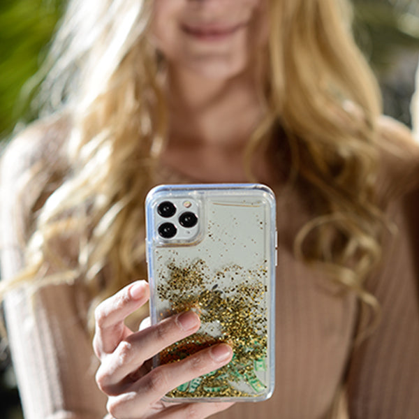 Liquid Dollar Bills Case Iphone 10
