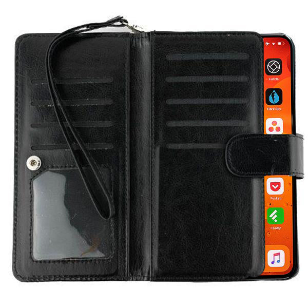 Detachable Wallet Black Iphone 12 Mini