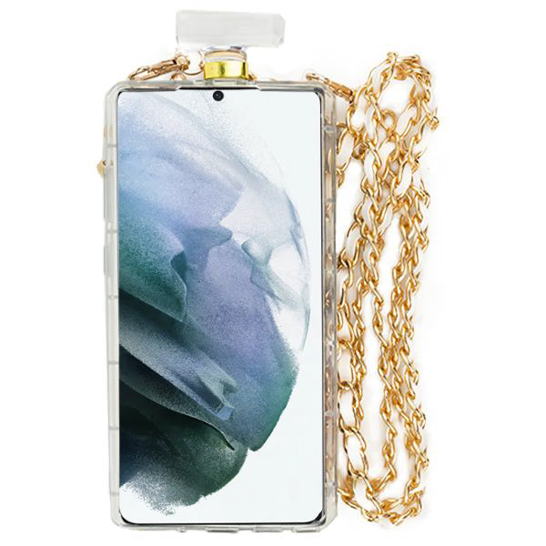 Handmade Fox Silver Bottle Case Samsung S22