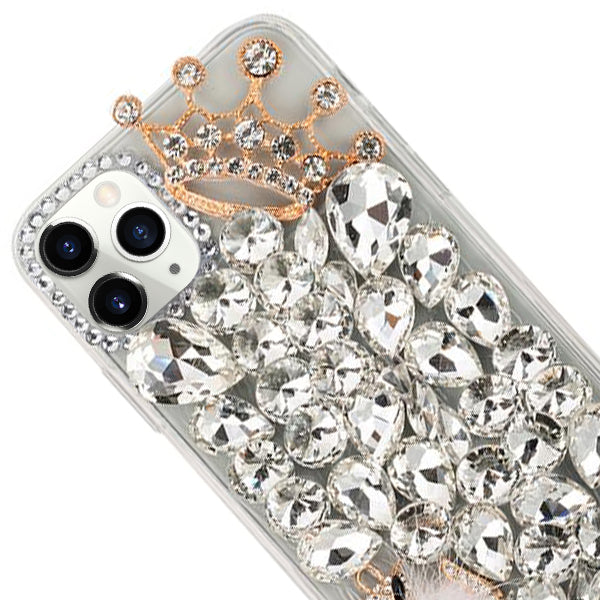 Handmade Bling Silver Fox Case Iphone 11 Pro