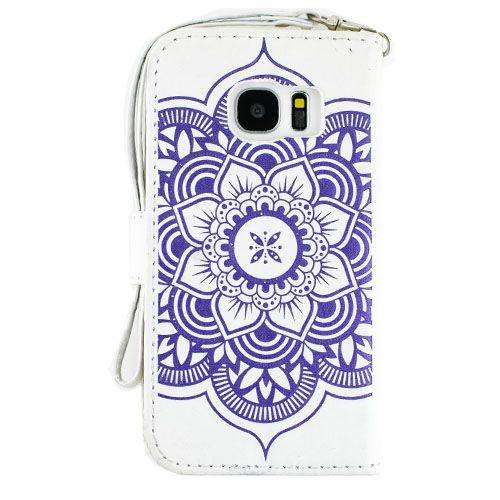Dream Catcher Wallet Purple Samsung S7 Edge - Bling Cases.com