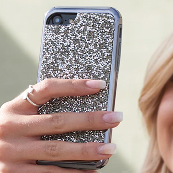 Hybrid Bling Case Grey Samsung S22