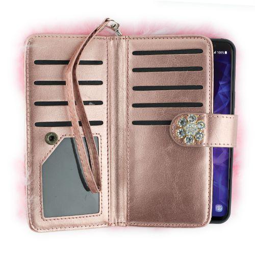 Fur Wallet Detachable Light Pink Samsung S9 Plus