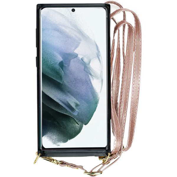 Crossbody Pouch Rose Gold Case Samsung S21